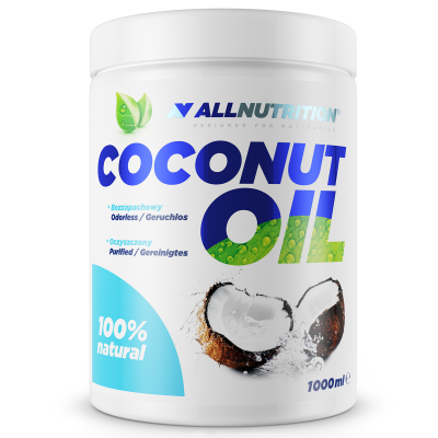 Кокосово масло х 1000 мл Allnutrition | Coconut Oil Refined