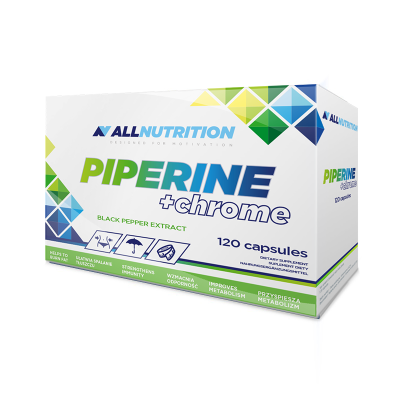 Пиперин + кром х 60 капсули Allnutrition | Piperine + Chrome