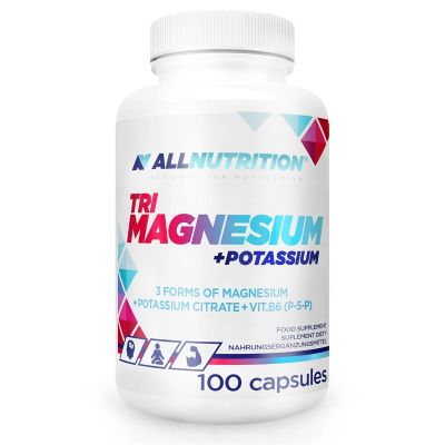 Магнезий + Калий х 100 капсули Allnutrition | Tri Magnesium & Potassium