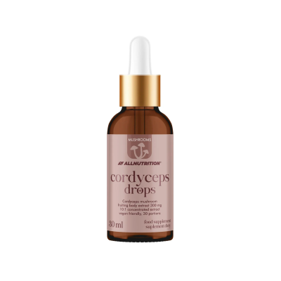 Кодицепс течен екстракт на капки х 30 мл Allnutrition | Mushrooms Cordyceps Drops