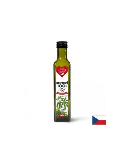 Конопено масло + Витамин Е х 250 мл VIRDE | Hemp Seed Oil