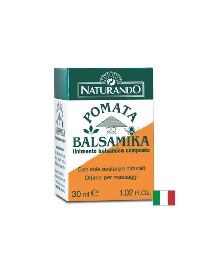 Масажен мехлем при напрежение в мускулите и схващания х 30 мл NATURANDO | Pomata Balsamika