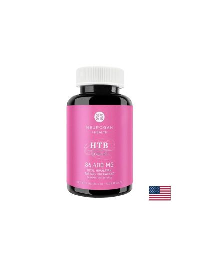 Хималайска татарска елда 720 мг х 120 капсули Neurogan Health | Himalayan Tartary Buckwheat (HTB)