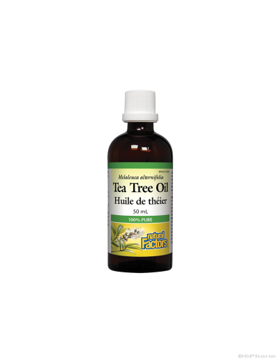 Чаено дърво (масло) x 50 ml / 50 дози Natural Factors | Tea Tree Oil