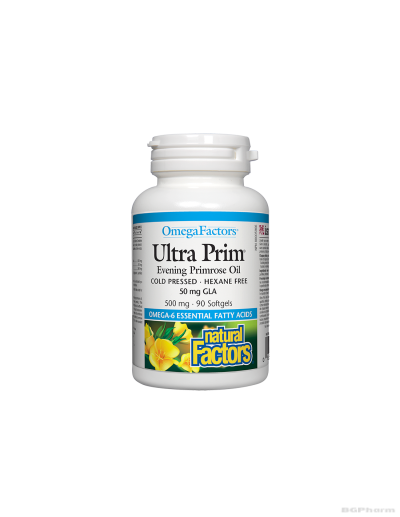 Масло от вечерна иглика 500мг 90 капсули Natural Factors | Evening Primrose Oil