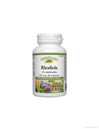  Златен корен (родиола) 150мг x 60 капсули Natural Factors | Rhodiola Extract