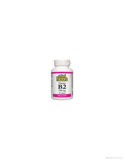 Витамин Б2 (рибофлавин) 90 таблетки Natural Factors | Vitamin B2