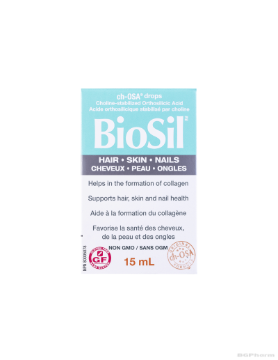 BioSil Hair, Skin & Nails Коса, кожа и нокти 15мл 30 дози Natural Factors