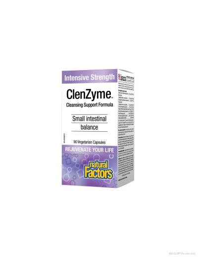 ClenZyme Храносмилателни ензими за баланс на червата х 90 капсули Natural Factors