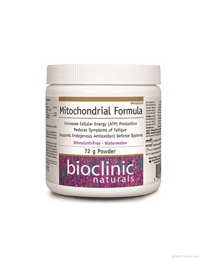 Митохондриална формула 72гр пудра х 30 дози Bioclinic Naturals |Mitochondrial Formula