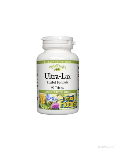 Ultra-Lax/ Ултра-Лакс x 90 таблетки Natural Factors