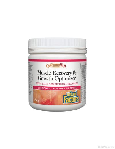 Формула за мускули и възстановяване 156гр пудра Natural Factors | Muscle Recovery & Growth