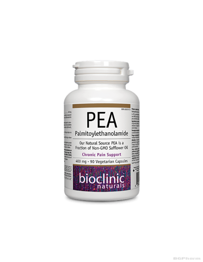 ПЕА Палмитоилетаноламид (при болка и възпаление) х 400мг 90 капсули Bioclinic naturals 
