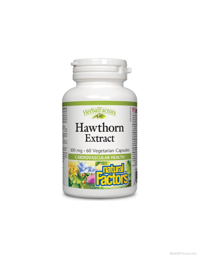 Глог екстракт 465мг х 60 капсули Natural factors | Hawthorn Extract