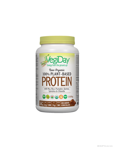 VegiDay ® Веган протеин 1050гр прах (шоколад) Natural Factors