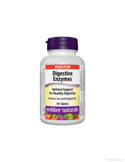 Храносмилателни ензими х 90 таблетки Webber Naturals | Dygestive Enzymes