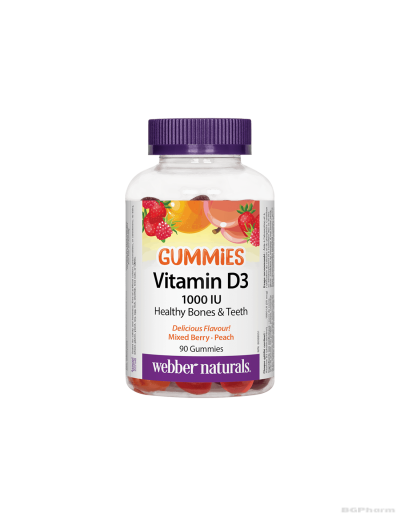 Витамин Д3 100 IU х 90 желирани таблетки | Vitamin D3 Gummies