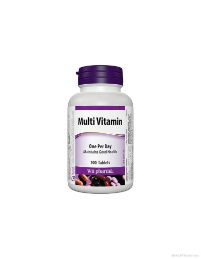 Мултивитамини х 100 таблетки Webber Naturals | Multi Vitamin Formula
