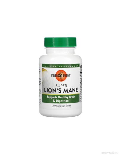 Супер лъвска грива (херициум) х 120 таблетки Mushroom Wisdom | Super Lion's Mane