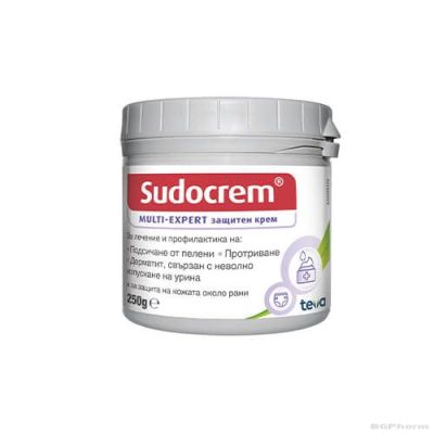 СУДОКРЕМ  МУЛТИ-ЕКСПЕРТ антисептичен крем при подсичане х 250гр | SUDOCREAM TEVA