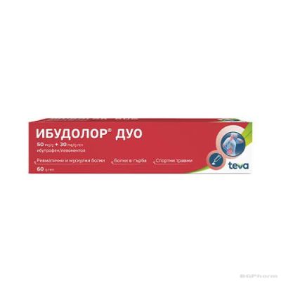 ИБУДОЛОР ДУО гел х 60гр | IBUDOLOR DUO TEVA