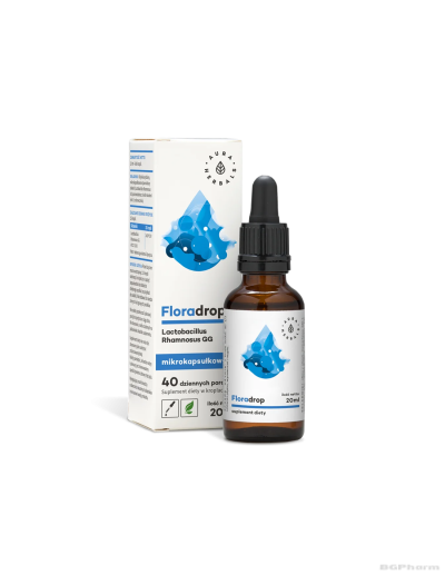 Флорадроп /Пробиотични капки 2 млрд. активни пробиотици/ х 20мл Aura Herbals