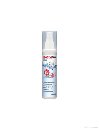 Колоидно сребро Argentum200®  50ppm спрей х 150мл Aura Herbals (дезинфекция, акне)