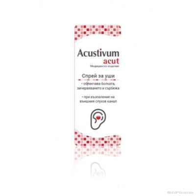 АКУСТИВУМ АКУТ Спрей за уши при болка и възпаление x 20мл NATURPRODUKT