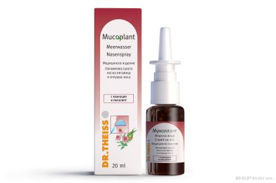 МУКОПЛАНТ Спрей за нос с морска вода и ехинацея х  20мл Д-Р ТАЙС NATURPRODUKT