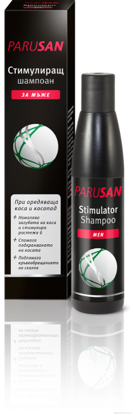ПАРУСАН Стимулиращ шампоан за мъже х 200мл NATURPODUKT ( против косопад)