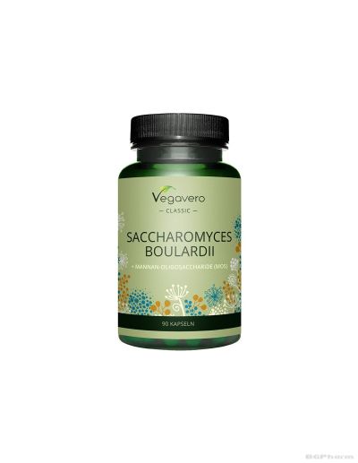 Сахаромицес болардий ( дрожди ) + Мананови олигозахариди (пребиотик) х 120 капсули Vegavero
