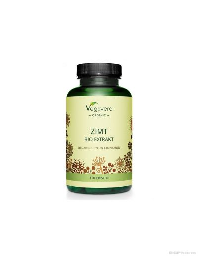 Цейлонска канела БИО екстракт 500 мг х 120 капсули Vegavero