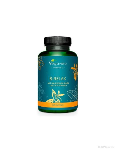 B-Relax Формула с Б-Комплекс, пасифлора и ашваганда х 120 капсули Vegavero