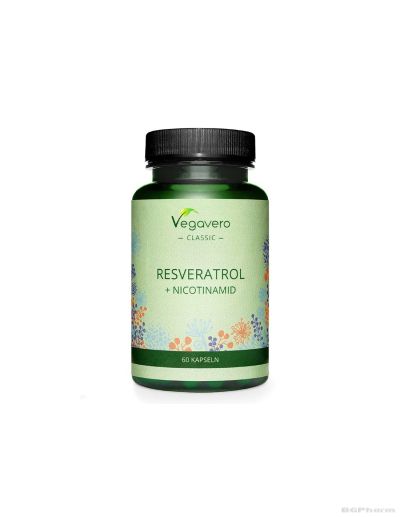 Ресвератрол + Никотинамид х 60 капсули Vegavero
