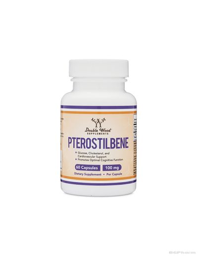 Птеростилбен 100 мг х 60 капсули Double Wood | Pterostilbene