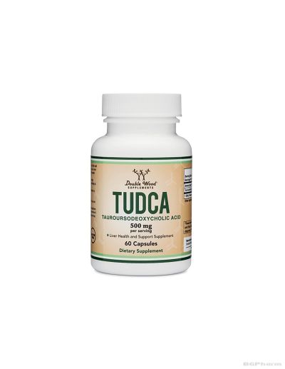ТУДКА Тауроурсодезоксихолова киселина 500мг х 60 капсули Double Wood | TUDCA