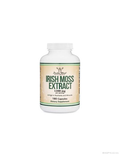 Ирландски мъх (червени водорасли) х 180 капсули Double Wood