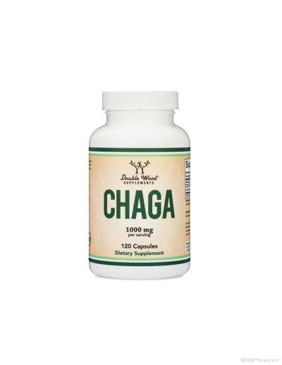 Чага екстракт х 120 капсули Double Wood