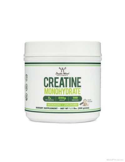 Креатин Монохидрат (микронизиран, неовкусен) х 500 гр прах Double Wood