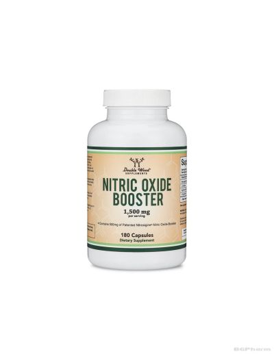 Азотен бустер за енергия, издръжливост, повишаване на мускулната маса х 180 капсули Double Wood