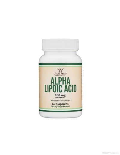 Алфа- липоева киселина 300 мг х 60 капсули Double Wood