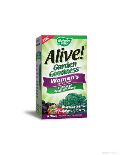 Алайв Garden Goodness™ Мултивитамини за жени х 60 таблетки Nature’s Way