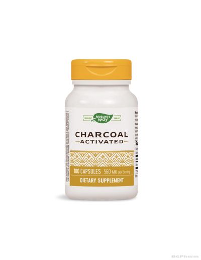 Активен въглен за детоксикация х 100 капсули Nature’s Way | Activated Charcoal