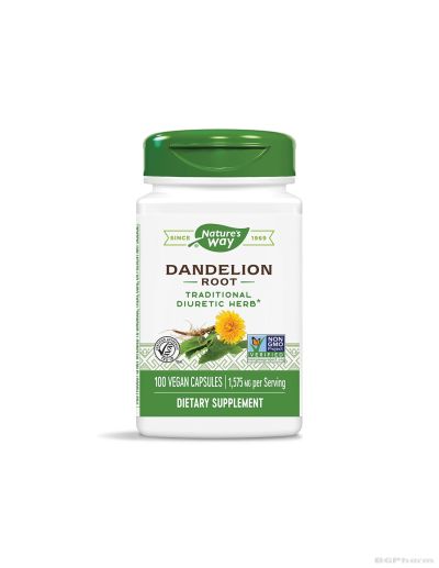 Глухарче корен 525 мг х 100 капсули Nature’s Way | Dandelion Root