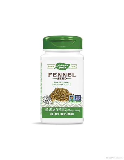 Копър семена 480 мг х 100 капсули Nature’s Way | Fennel Seed