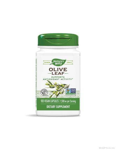 Маслина лист 500 мг х 100 капсули Nature’s Way | Olive Leaf
