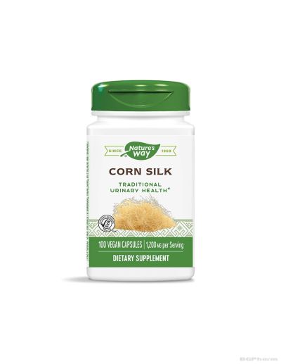 Царевична коса 400 мг х 100 капсули за отводняване и бъбречно здраве Nature’s Way | Corn Silk