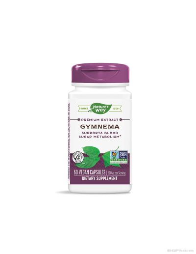 Гимнема премиум екстракт 500 мг x 60 капсули Nature’s Way | Gymnema Sylvestris