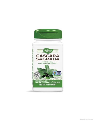 Зърнастец кора 270 мг х 100 капсули Nature’s Way | Cascara Sagrada