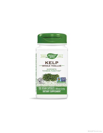 Келп 600 мг x 100 капсули Nature’s Way | Kelp Whole Thallus 